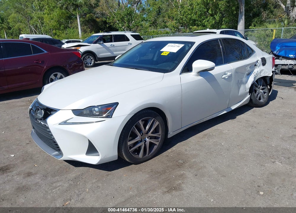 2019 LEXUS IS VIN: JTHBA1D29K5100061