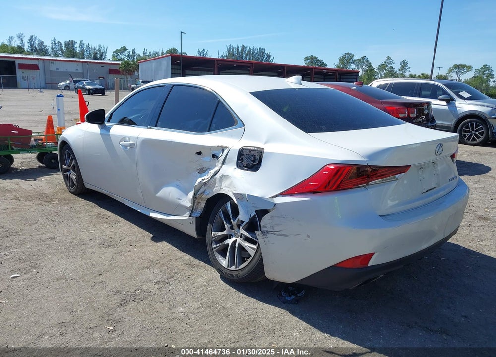 2019 LEXUS IS VIN: JTHBA1D29K5100061