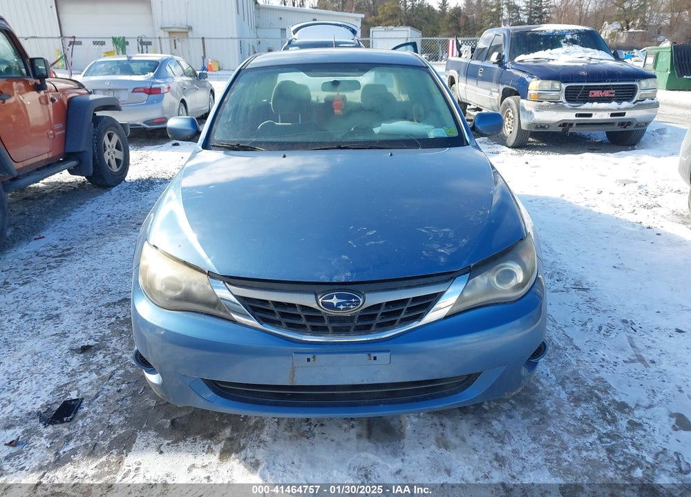 2009 SUBARU IMPREZA VIN: JF1GE61689G507633