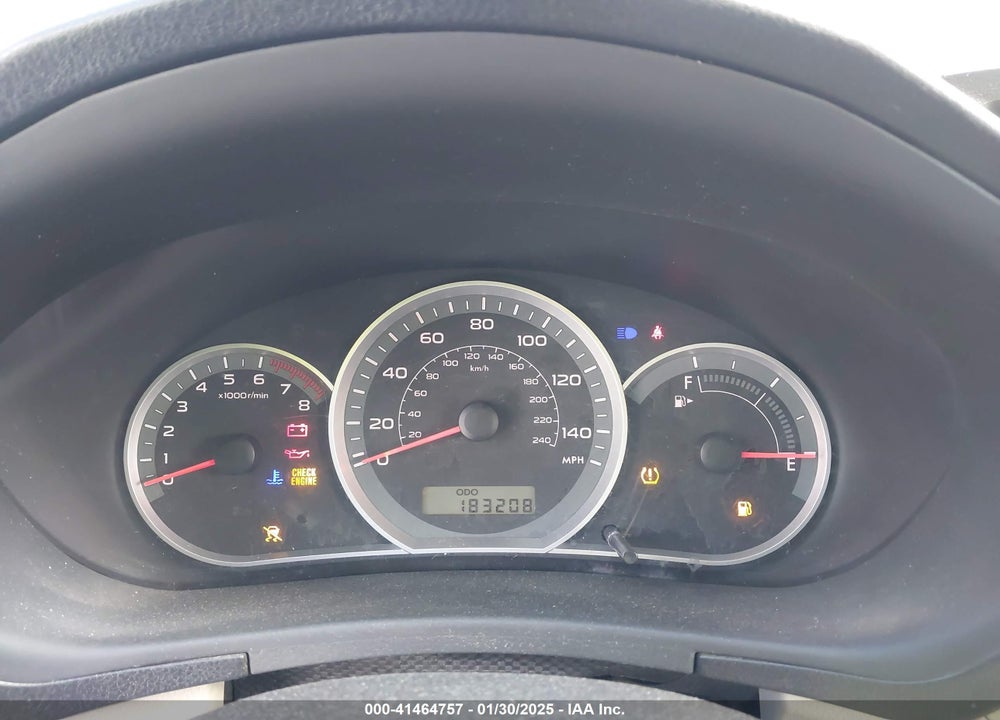 2009 SUBARU IMPREZA VIN: JF1GE61689G507633