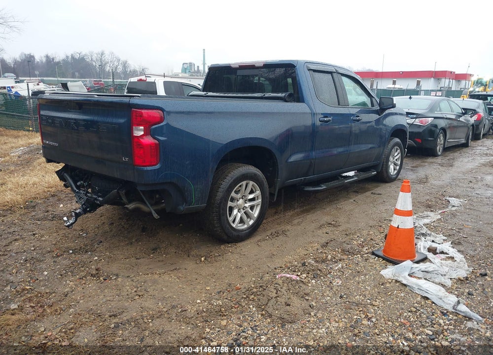 2019 CHEVROLET SILVERADO 1500 LT VIN: 1GCRYDED0KZ267348