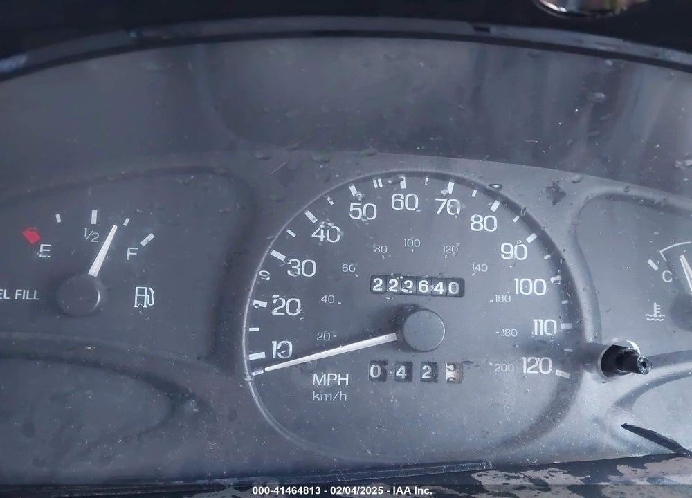 1997 FORD ESCORT VIN: 1FALP10P4VW255546