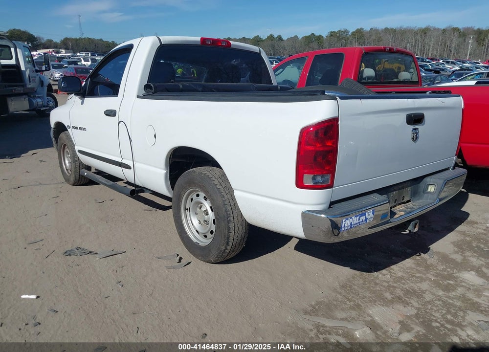 2005 DODGE RAM 1500 ST VIN: 1D7HA16N85J536663