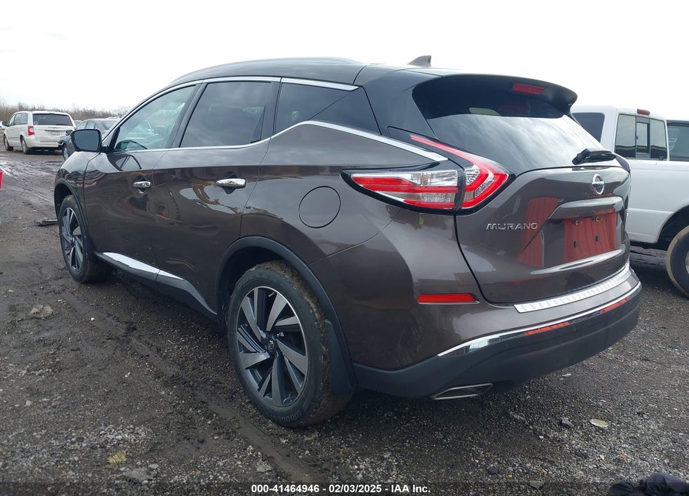 2018 NISSAN MURANO PLATINUM VIN: 5N1AZ2MH6JN166545