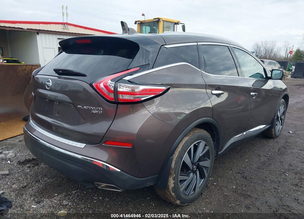 2018 NISSAN MURANO PLATINUM VIN: 5N1AZ2MH6JN166545
