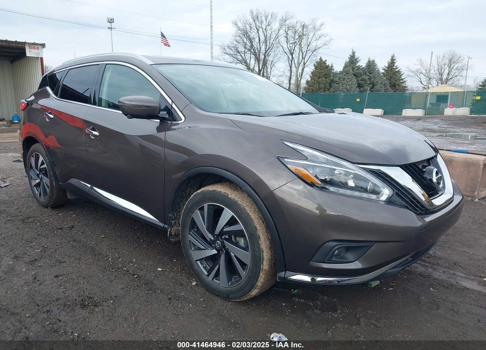 2018 NISSAN MURANO PLATINUM VIN: 5N1AZ2MH6JN166545