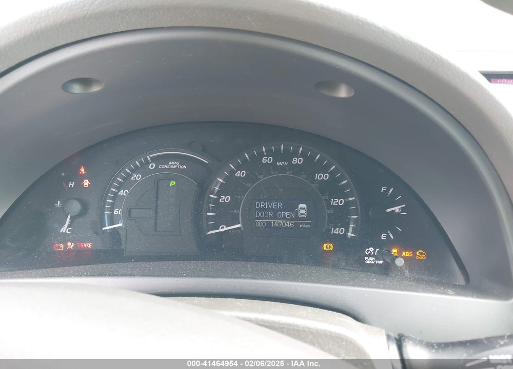 2008 TOYOTA CAMRY HYBRID VIN: 4T1BB46K88U049563