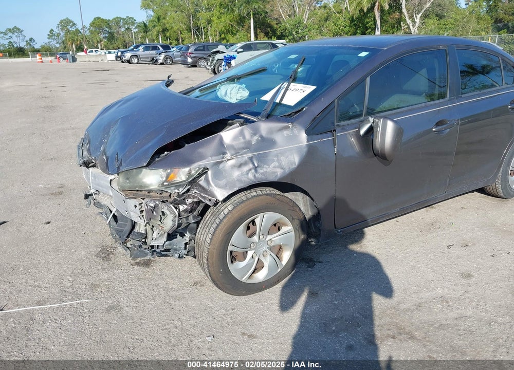 2014 HONDA CIVIC VIN: 19XFB2F56EE027866