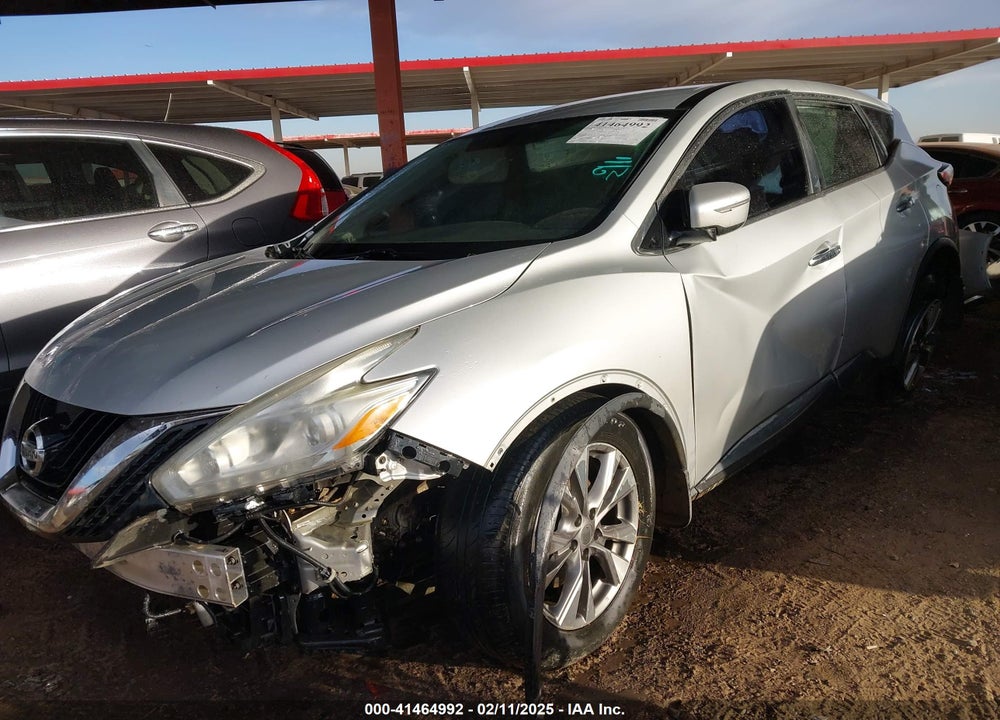 2016 NISSAN MURANO VIN: 5N1AZ2MH4GN110631