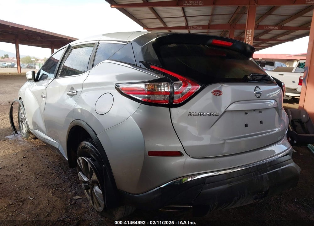 2016 NISSAN MURANO VIN: 5N1AZ2MH4GN110631