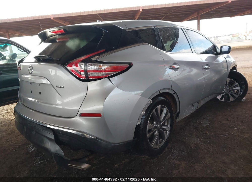 2016 NISSAN MURANO VIN: 5N1AZ2MH4GN110631
