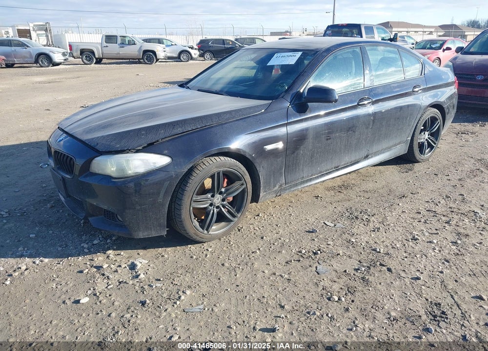 2013 BMW 550I VIN: WBAFU9C50DDY70756