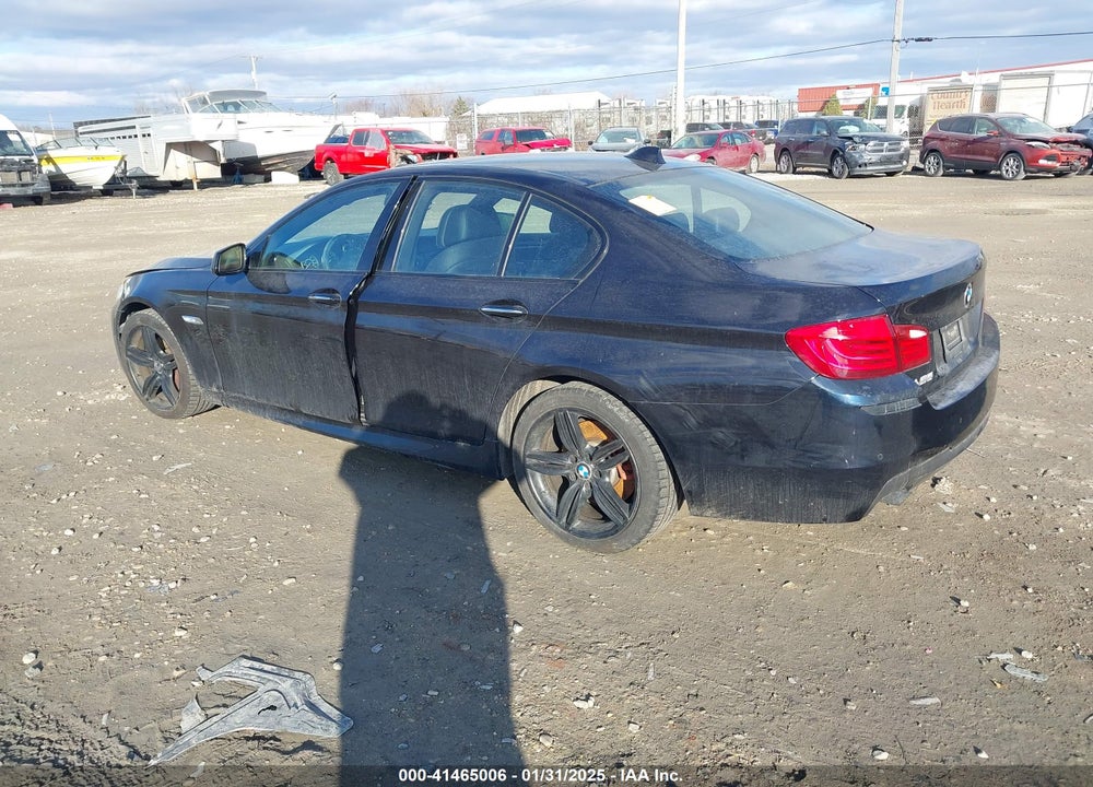 2013 BMW 550I VIN: WBAFU9C50DDY70756