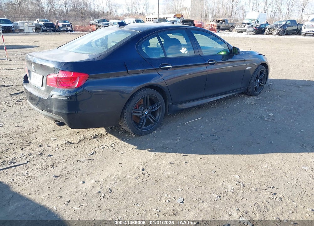 2013 BMW 550I VIN: WBAFU9C50DDY70756