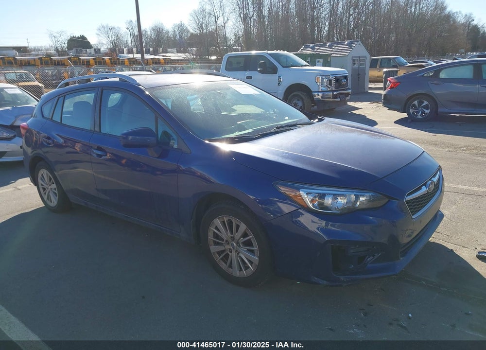 2017 SUBARU IMPREZA 2.0I PREMIUM VIN: 4S3GTAB66H3750736