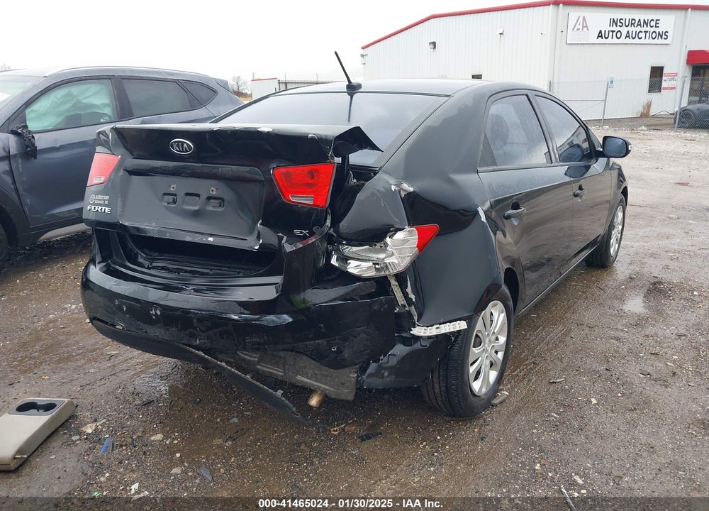 2010 KIA FORTE VIN: KNAFU4A23A5058787