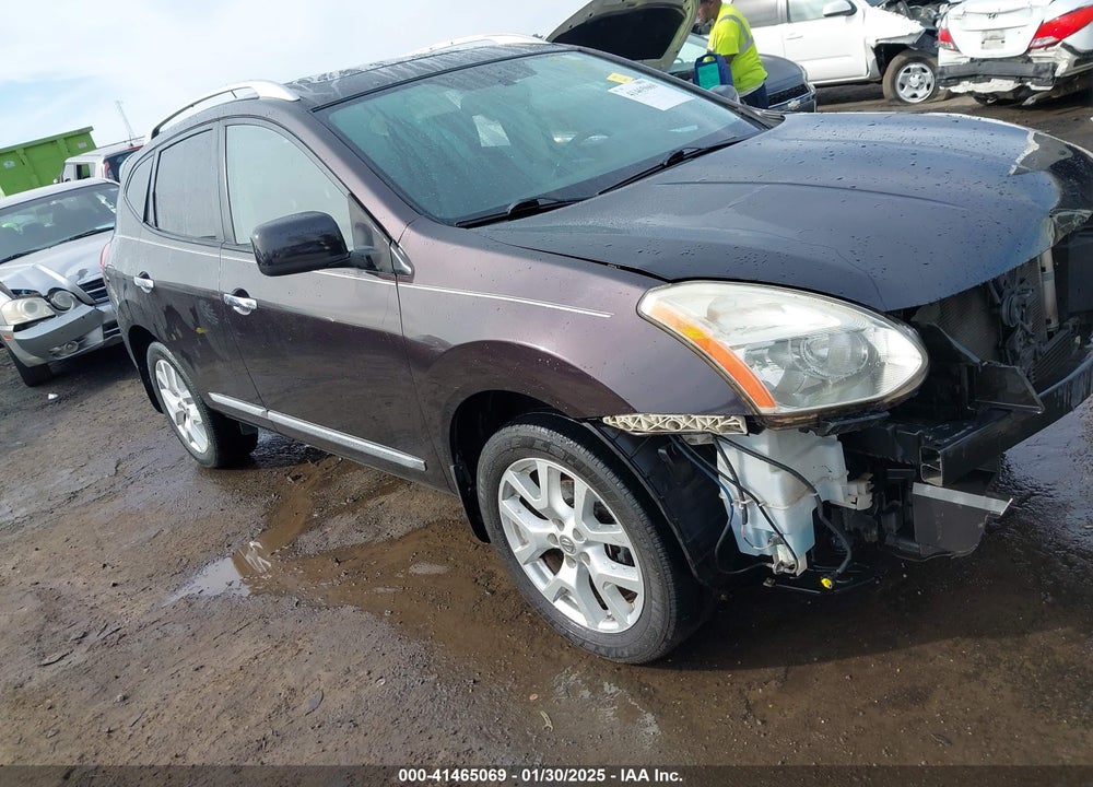 2011 NISSAN ROGUE SV VIN: JN8AS5MV4BW267647
