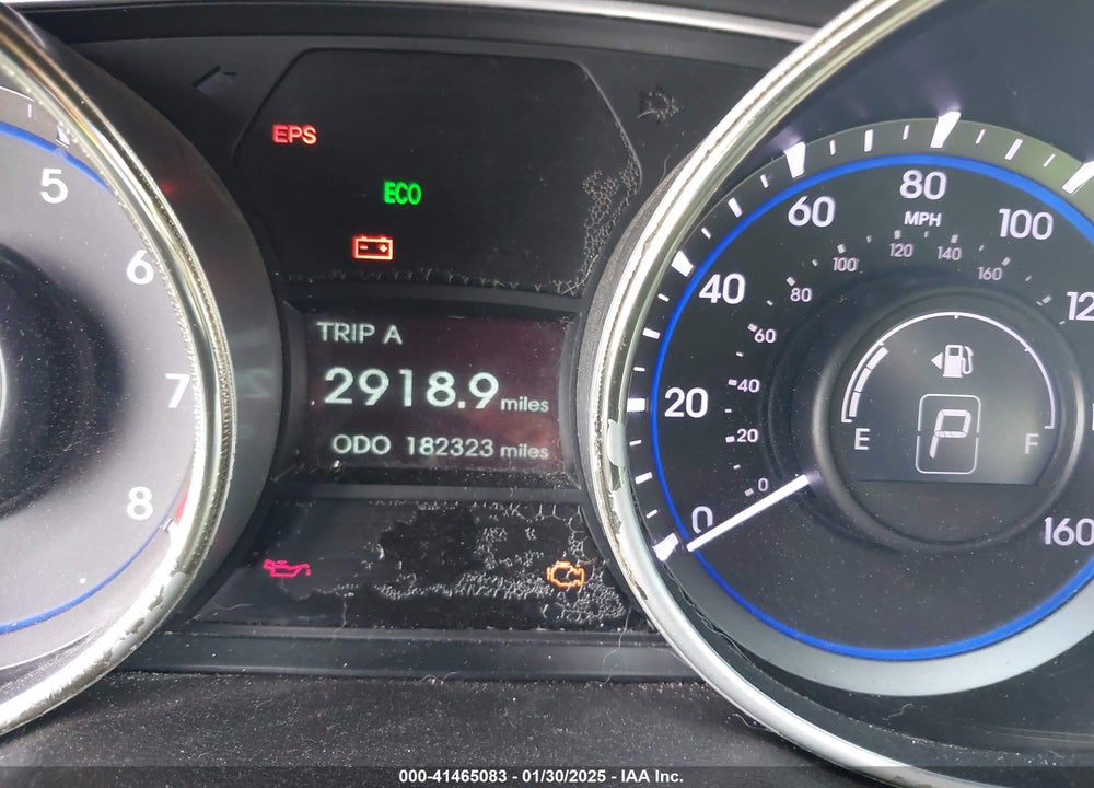2013 HYUNDAI SONATA VIN: 5NPEC4AB5DH516254