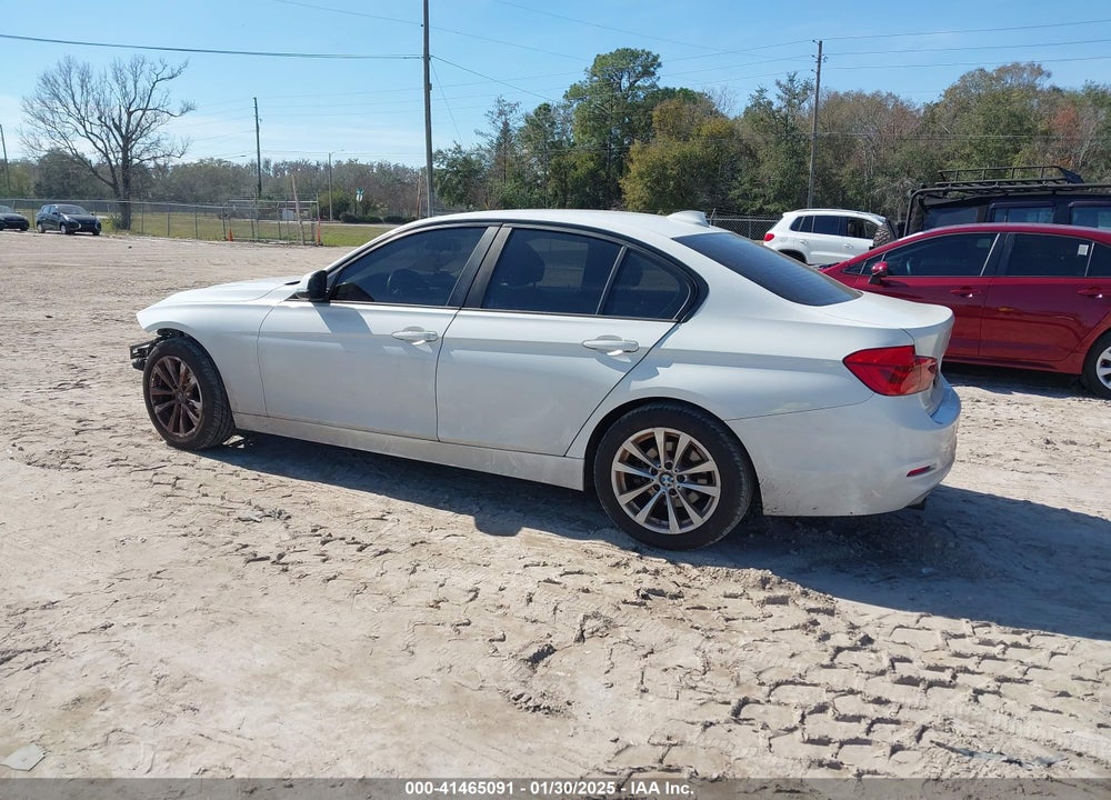 2017 BMW 320I VIN: WBA8E1G33HNU18901