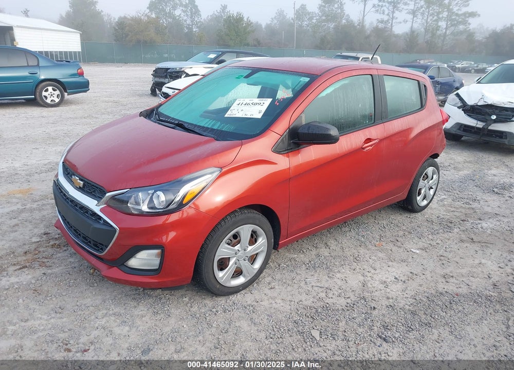 2021 CHEVROLET SPARK FWD LS AUTOMATIC VIN: KL8CB6SA8MC739954
