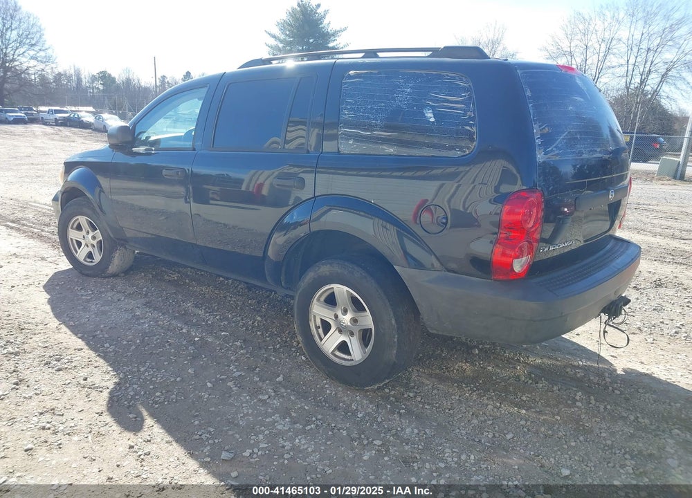 2007 DODGE DURANGO SXT VIN: 1D8HD38P57F540866