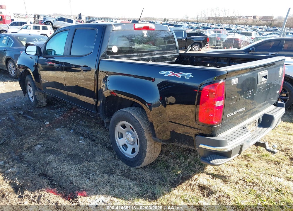 2021 CHEVROLET COLORADO VIN: 1GCGTBENXM1298059