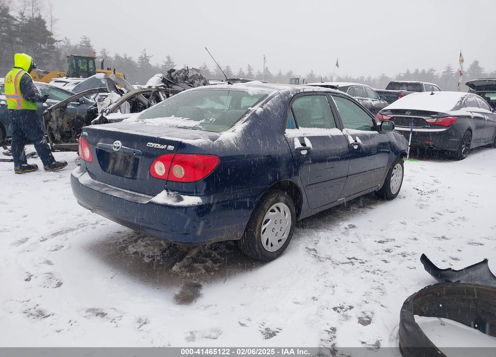 2006 TOYOTA COROLLA LE VIN: 2T1BR32EX6C647321