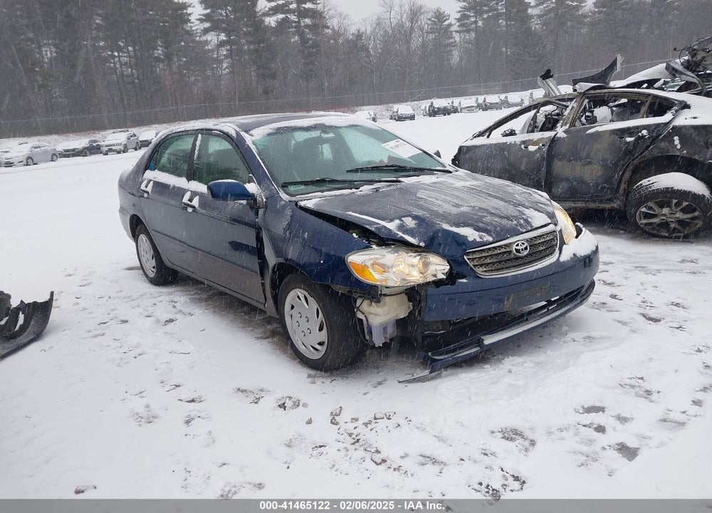 2006 TOYOTA COROLLA LE VIN: 2T1BR32EX6C647321
