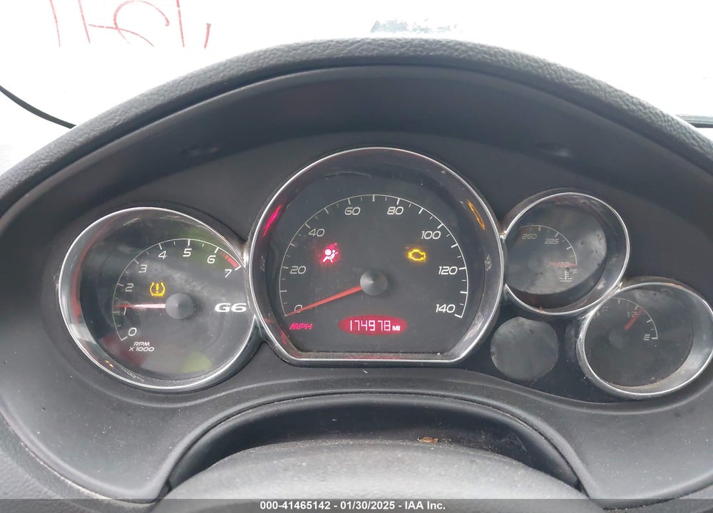 2009 PONTIAC G6 GT VIN: 1G2ZH17N494144328