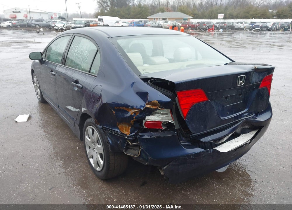 2006 HONDA CIVIC VIN: 1HGFA16596L068449