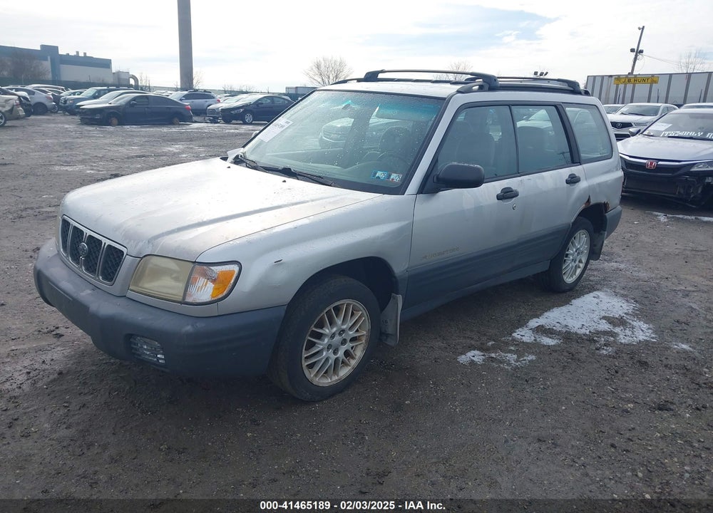 2002 SUBARU FORESTER L VIN: JF1SF63592G745864