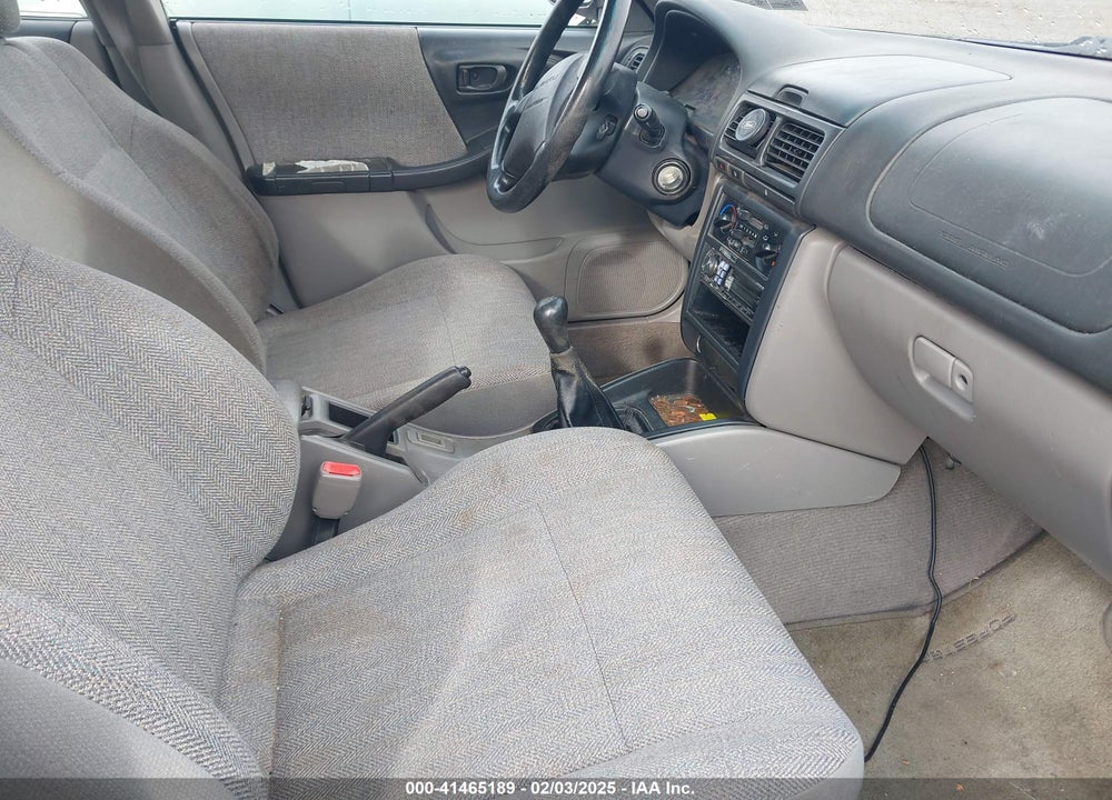 2002 SUBARU FORESTER L VIN: JF1SF63592G745864