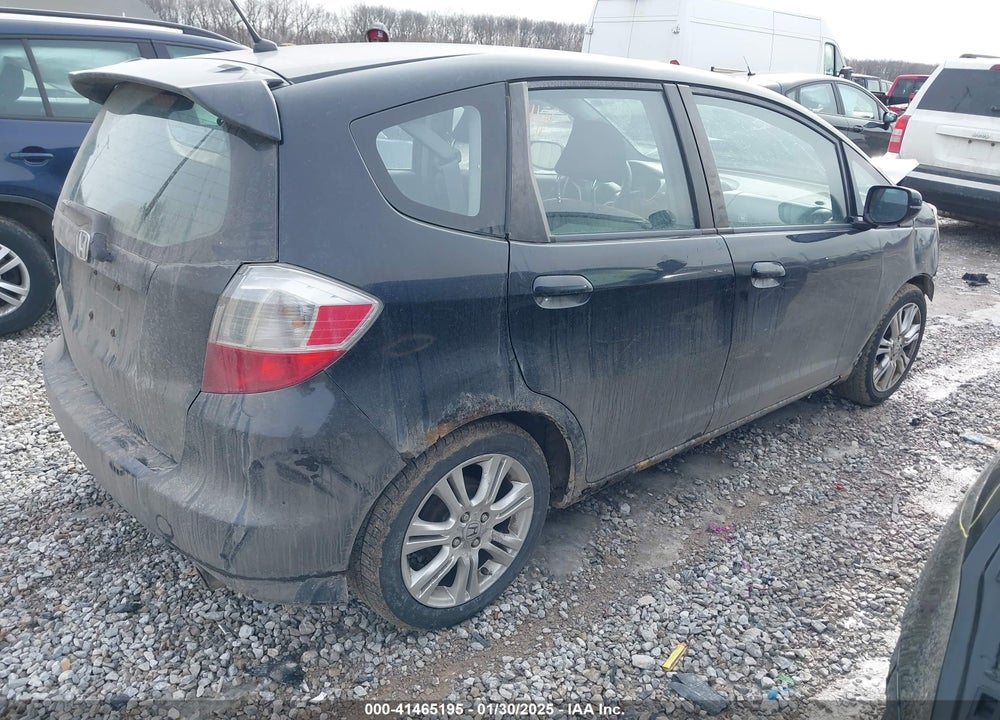 2009 HONDA FIT SPORT VIN: JHMGE87609S052530