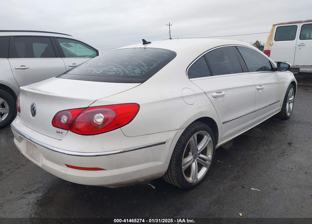 2012 VOLKSWAGEN CC VIN: WVWMP7AN1CE538584