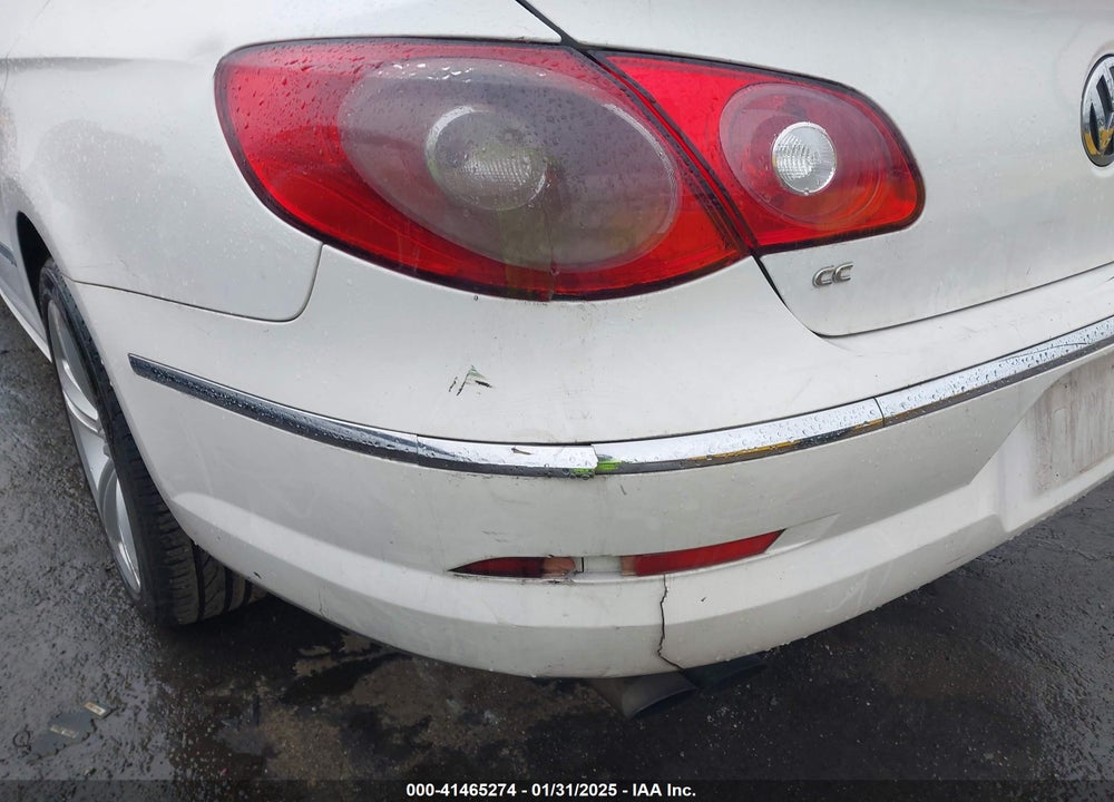 2012 VOLKSWAGEN CC VIN: WVWMP7AN1CE538584