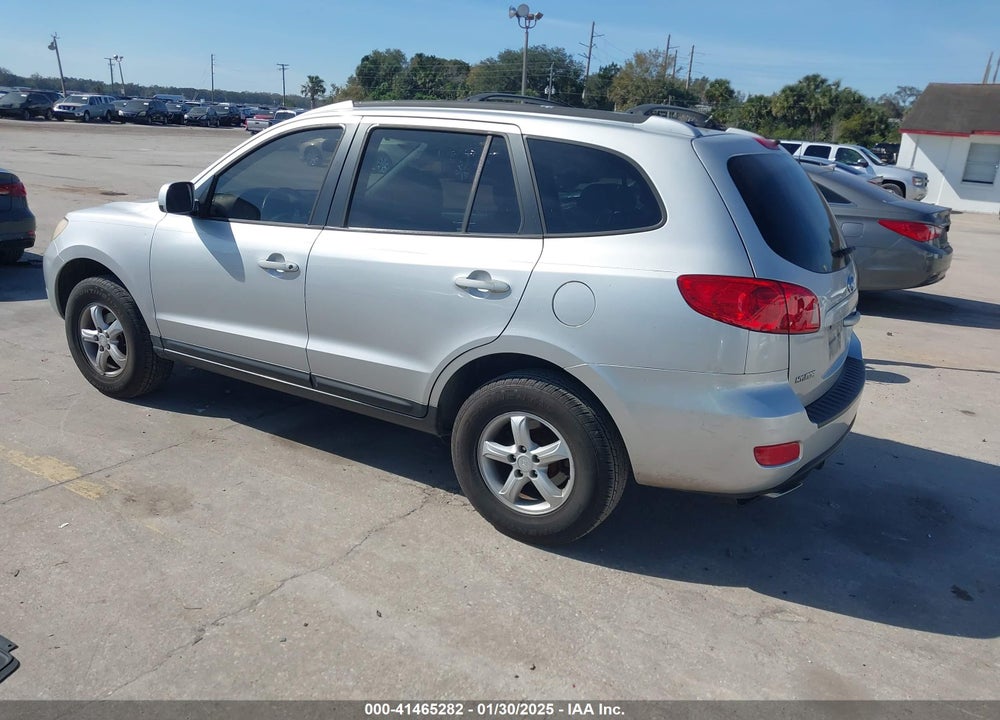 2007 HYUNDAI SANTA FE GLS VIN: 5NMSG13D87H059798