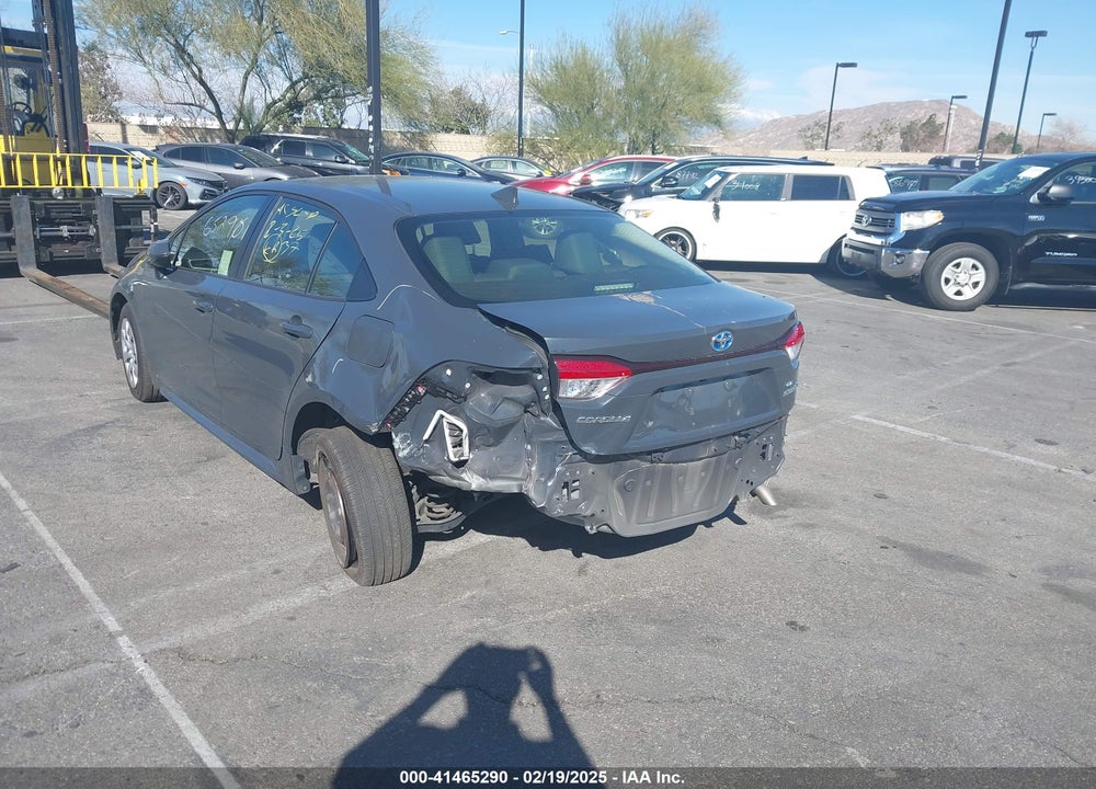 2023 TOYOTA COROLLA HYBRID LE VIN: JTDBCMFE7P3021656