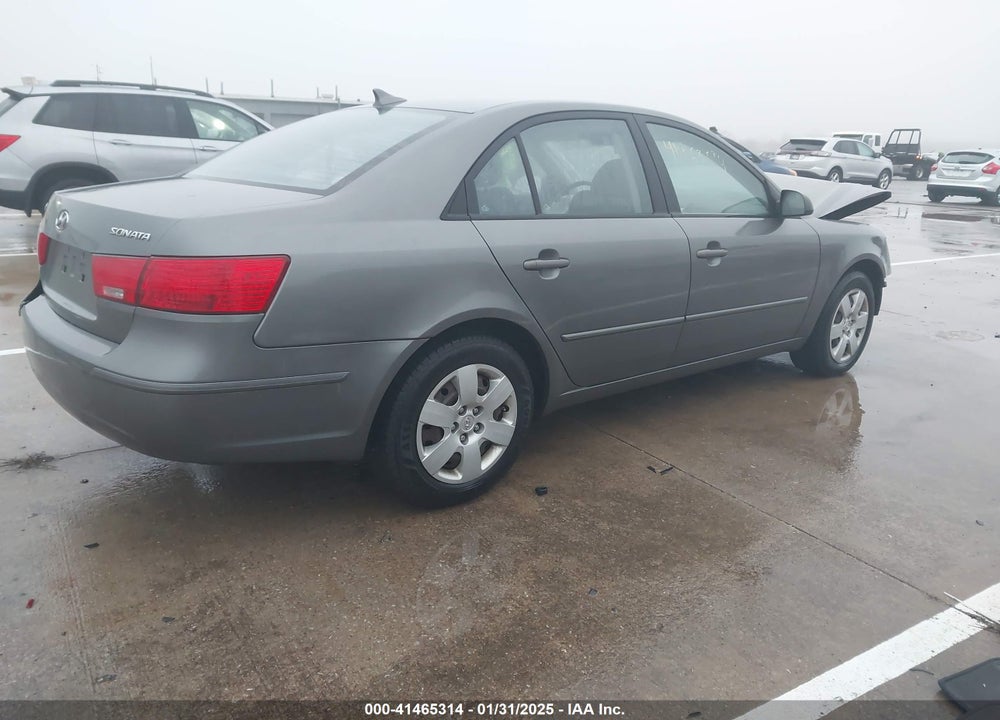 2009 HYUNDAI SONATA GLS VIN: 5NPET46C49H490948