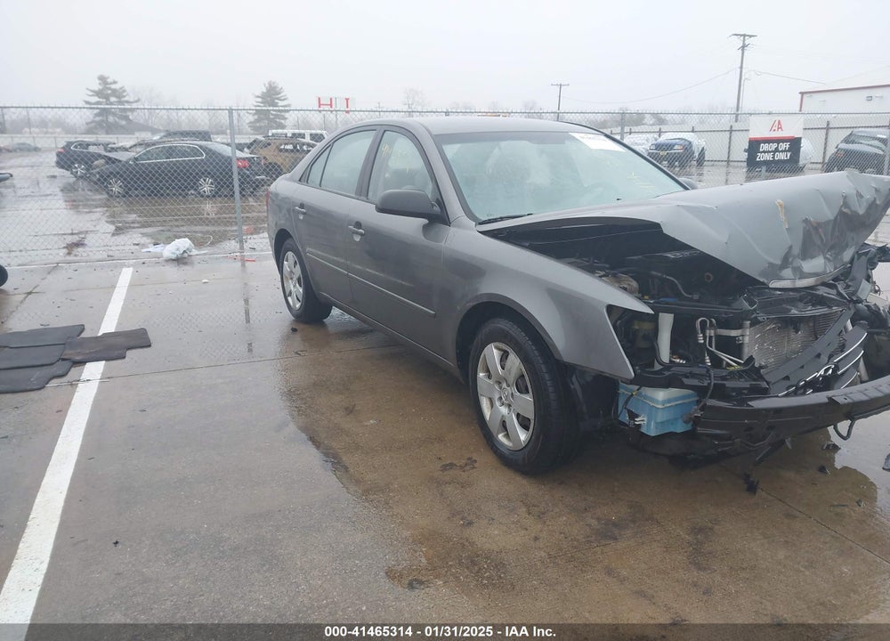 2009 HYUNDAI SONATA GLS VIN: 5NPET46C49H490948