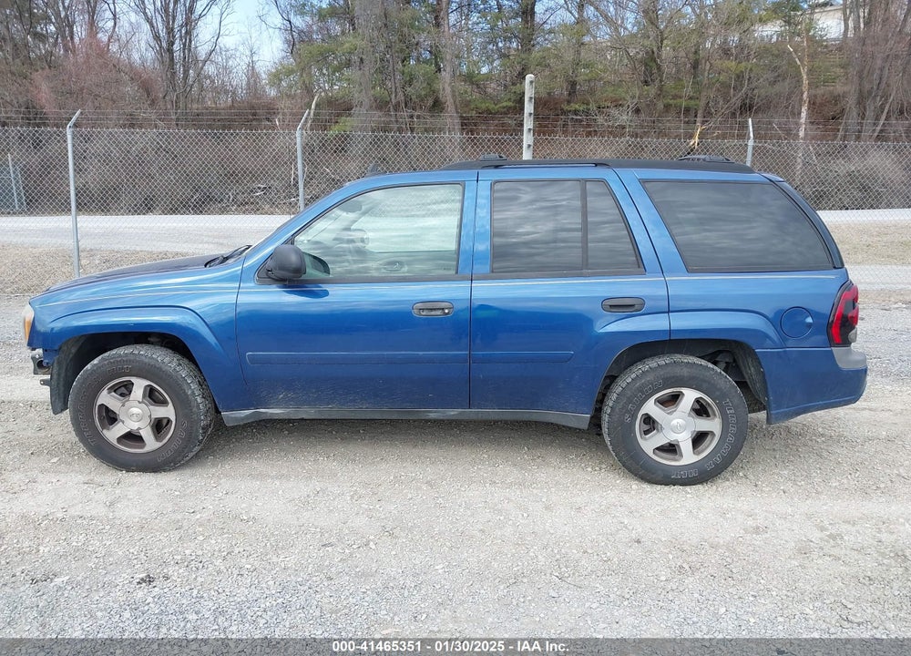 2006 CHEVROLET TRAILBLAZER LS VIN: 1GNDT13S762255549