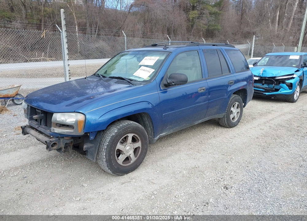 2006 CHEVROLET TRAILBLAZER LS VIN: 1GNDT13S762255549