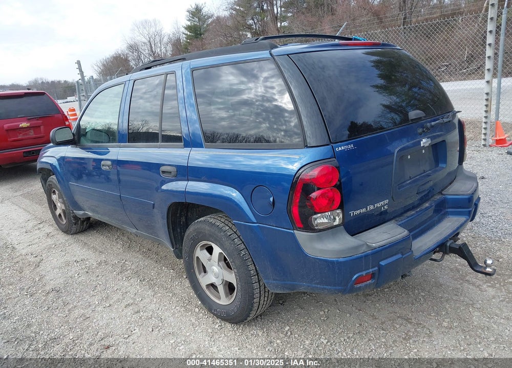 2006 CHEVROLET TRAILBLAZER LS VIN: 1GNDT13S762255549