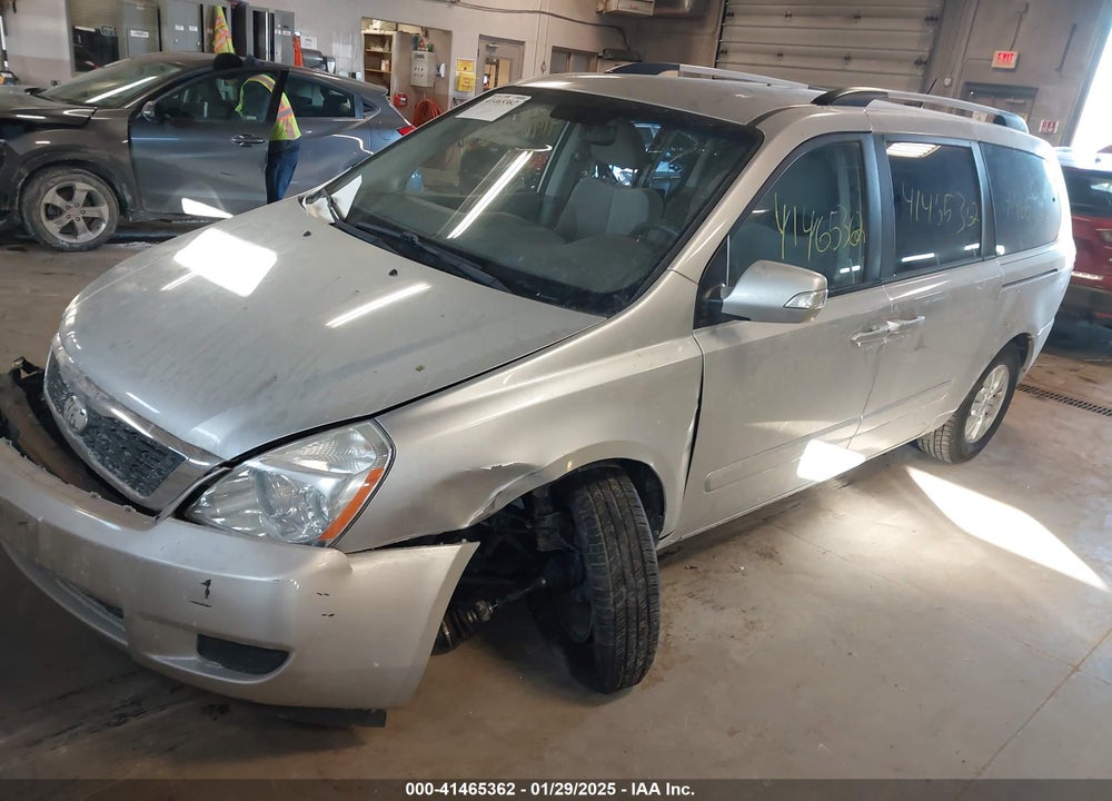 2012 KIA SEDONA LX VIN: KNDMG4C71C6507603