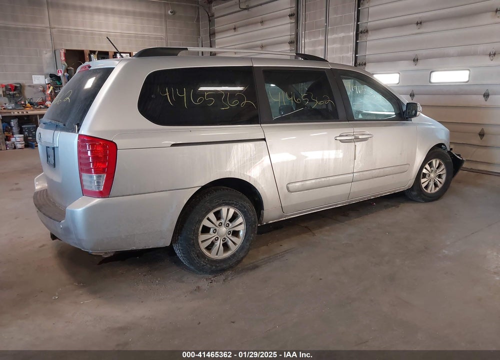 2012 KIA SEDONA LX VIN: KNDMG4C71C6507603