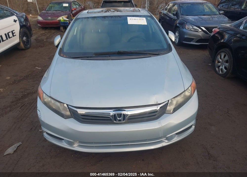 2012 HONDA CIVIC EX-L VIN: 19XFB2F93CE011589