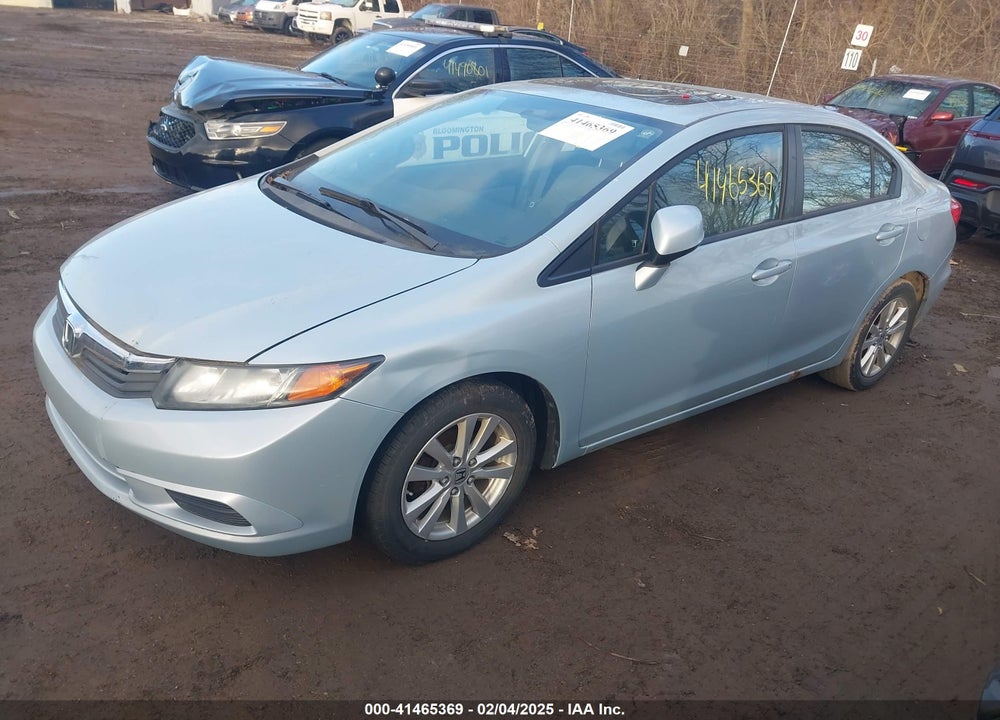 2012 HONDA CIVIC EX-L VIN: 19XFB2F93CE011589