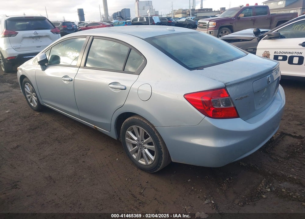 2012 HONDA CIVIC EX-L VIN: 19XFB2F93CE011589