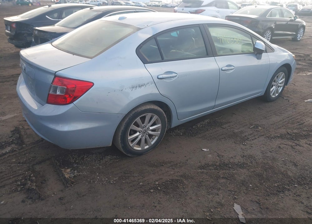 2012 HONDA CIVIC EX-L VIN: 19XFB2F93CE011589