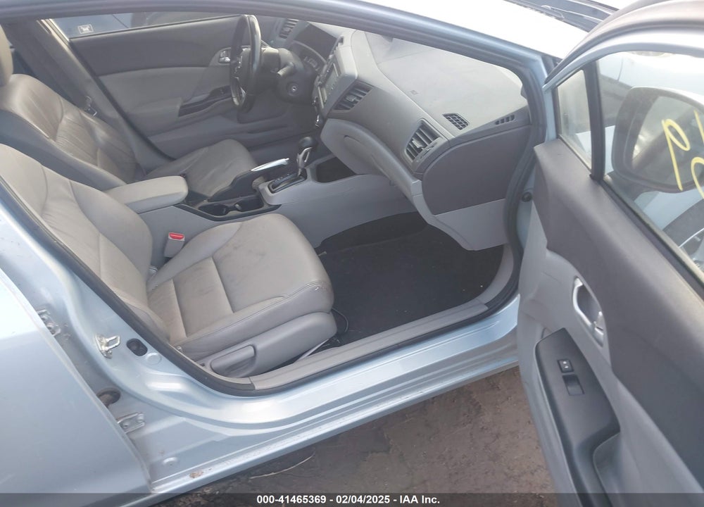 2012 HONDA CIVIC EX-L VIN: 19XFB2F93CE011589