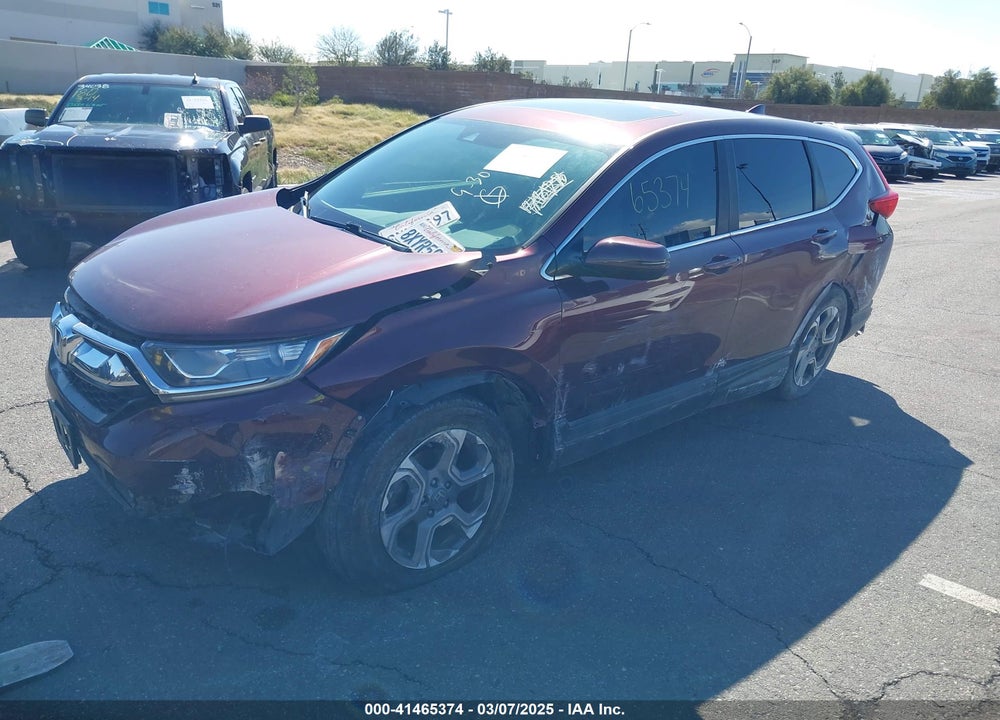 2018 HONDA CR-V EX VIN: 2HKRW1H53JH516188